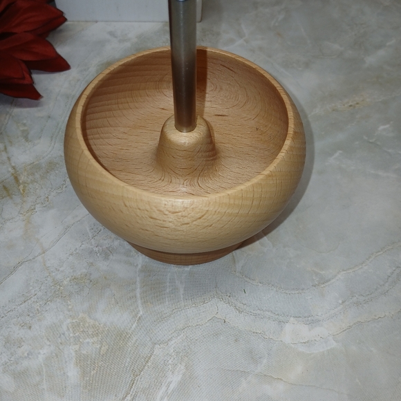 Wooden Bead Spinner Tool with Metal Rod | Fast Bead Loading | - Picture 4 of 4